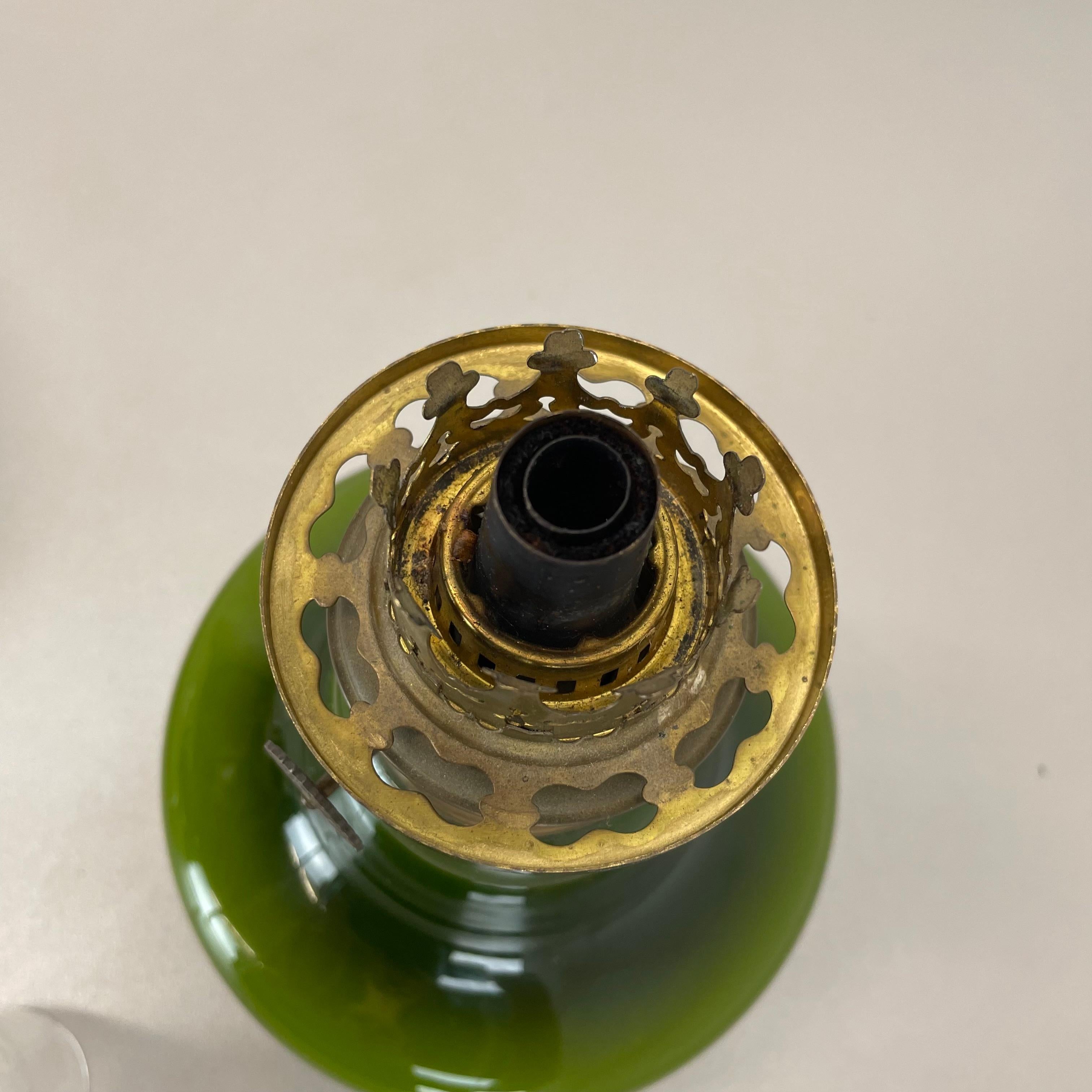 Mid-Century Modern Lampe de table à huile vintage 