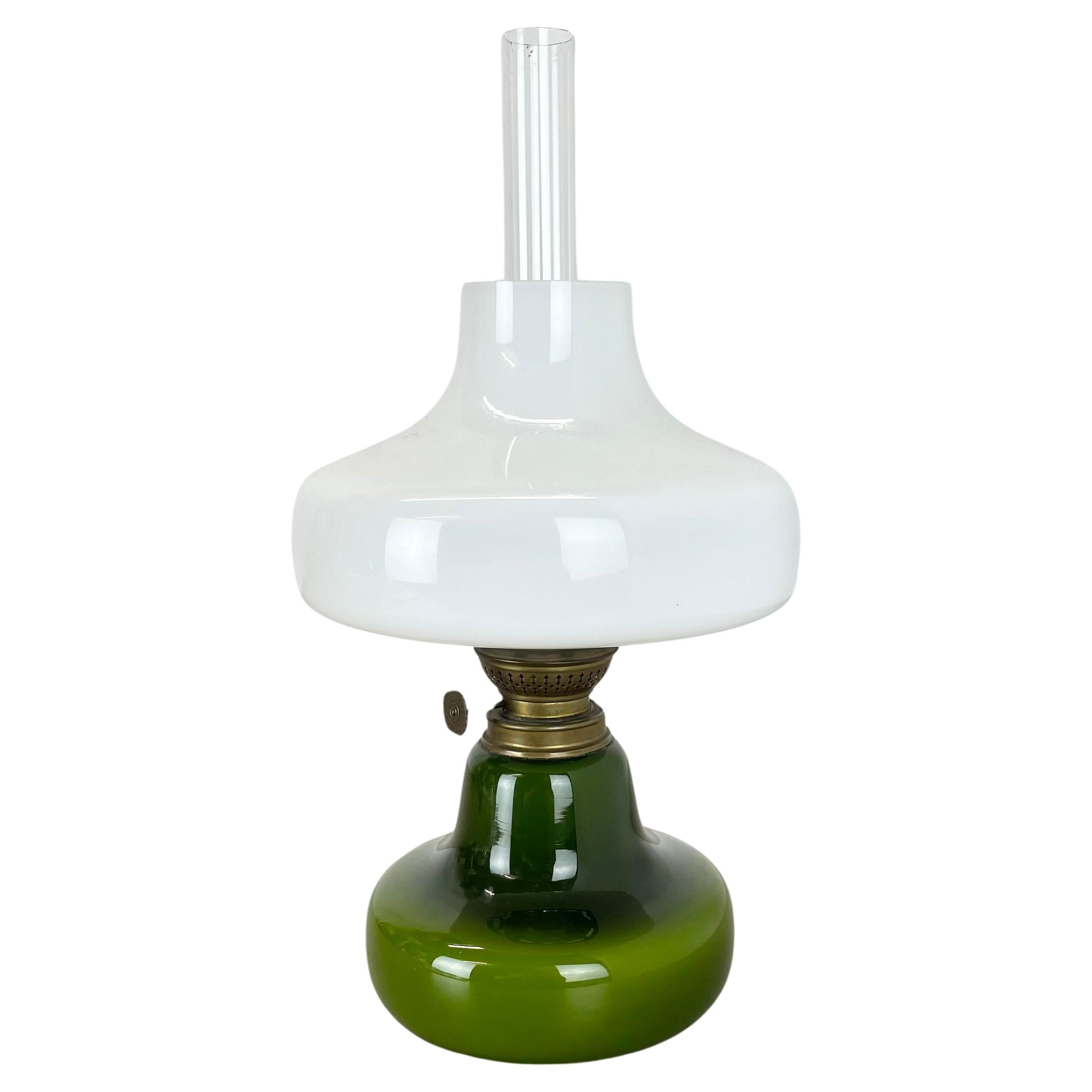 Vintage "Oline" Oil Table Light by Fog & Mørup, Denmark 1960s