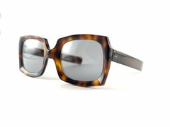 Lunettes de soleil surdimensionnées vintage Oliver Goldsmith 60's Dark Tortoise Made In England