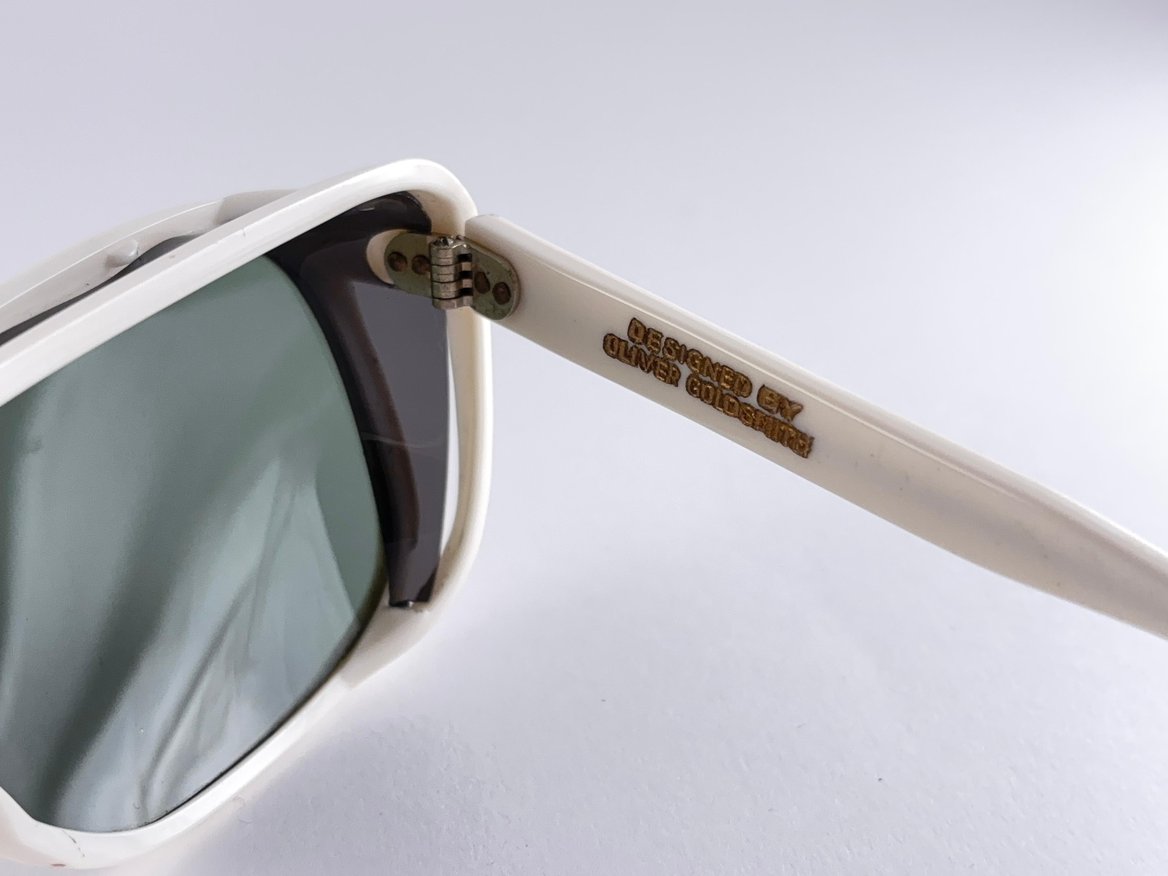 Vintage Oliver Goldsmith Cut Outs Übergröße  Sonnenbrille, hergestellt in England im Zustand „Gut“ im Angebot in Baleares, Baleares