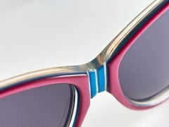 Lunettes de soleil vintage Oliver Goldsmith " Gill " 1980's surdimensionnées fabriquées en Angleterre