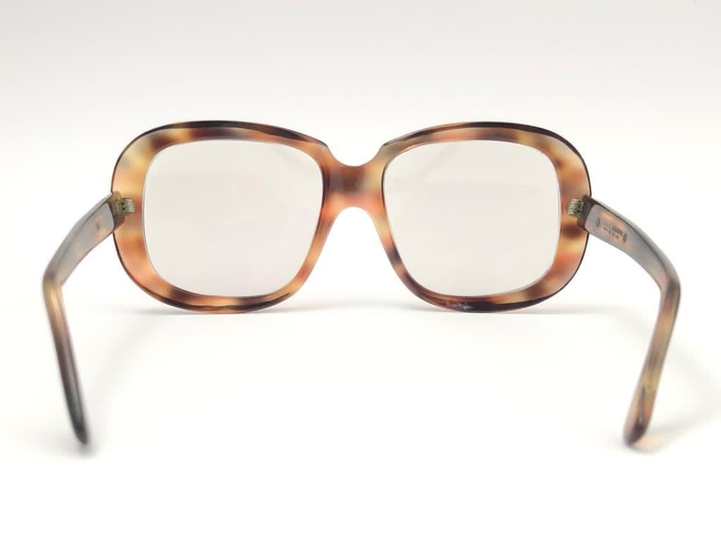 Vintage Oliver Goldsmith „“ KAZ „“ übergroße Schildpatt Made in England Sonnenbrille im Angebot 5