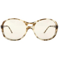 Vintage Oliver Goldsmith " LES " Oversized Tortoise Made in England Sunglasses