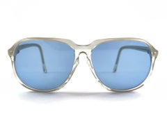 Vintage Oliver Goldsmith " Marina " Translucent Frame Made In England Sunglasses