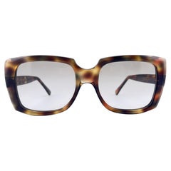 Vintage Oliver Goldsmith " NOAH " Lunettes de soleil marron translucides Fabriquées en Angleterre