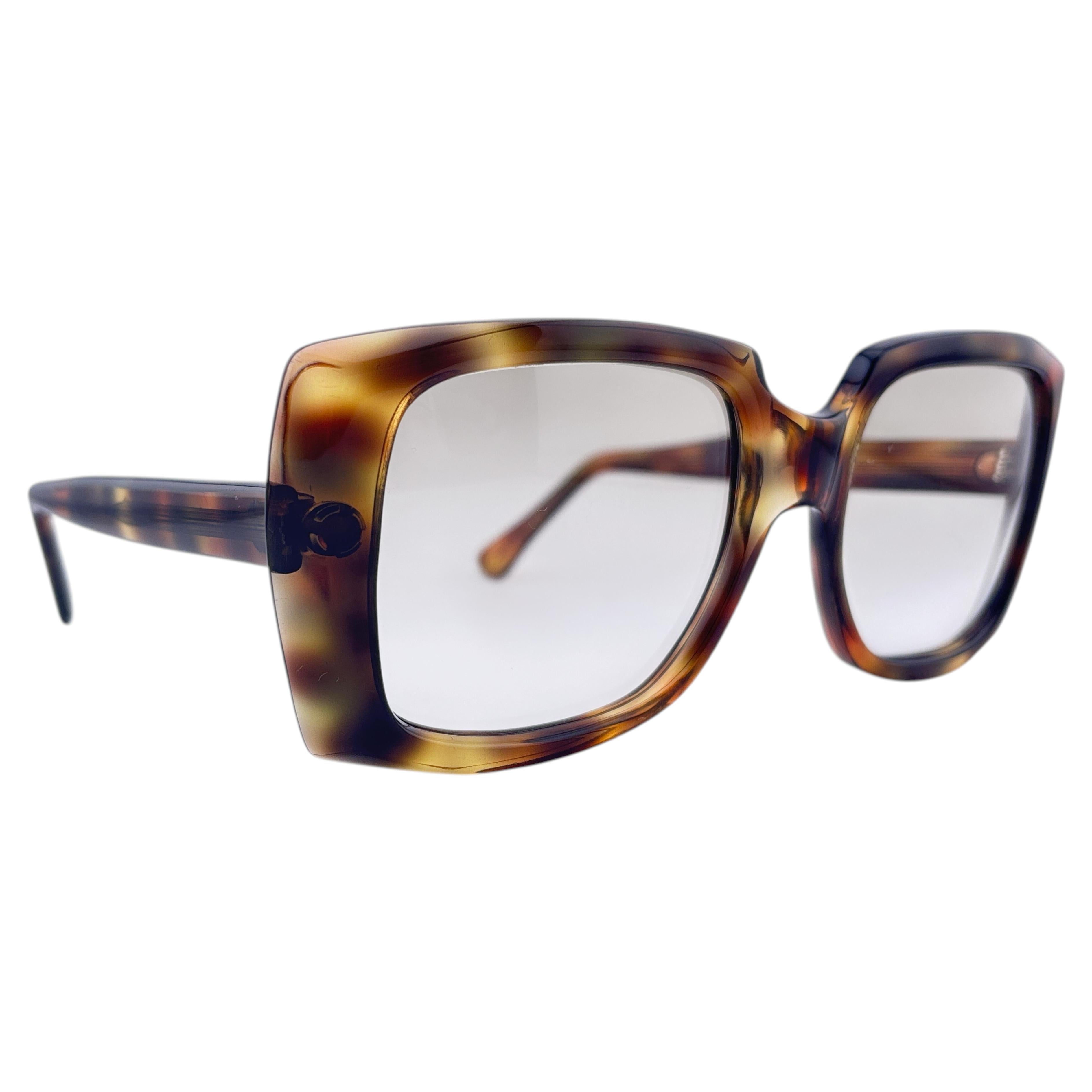 Vintage Oliver Goldsmith " NOAH " Transluzente braune Sonnenbrille England Made