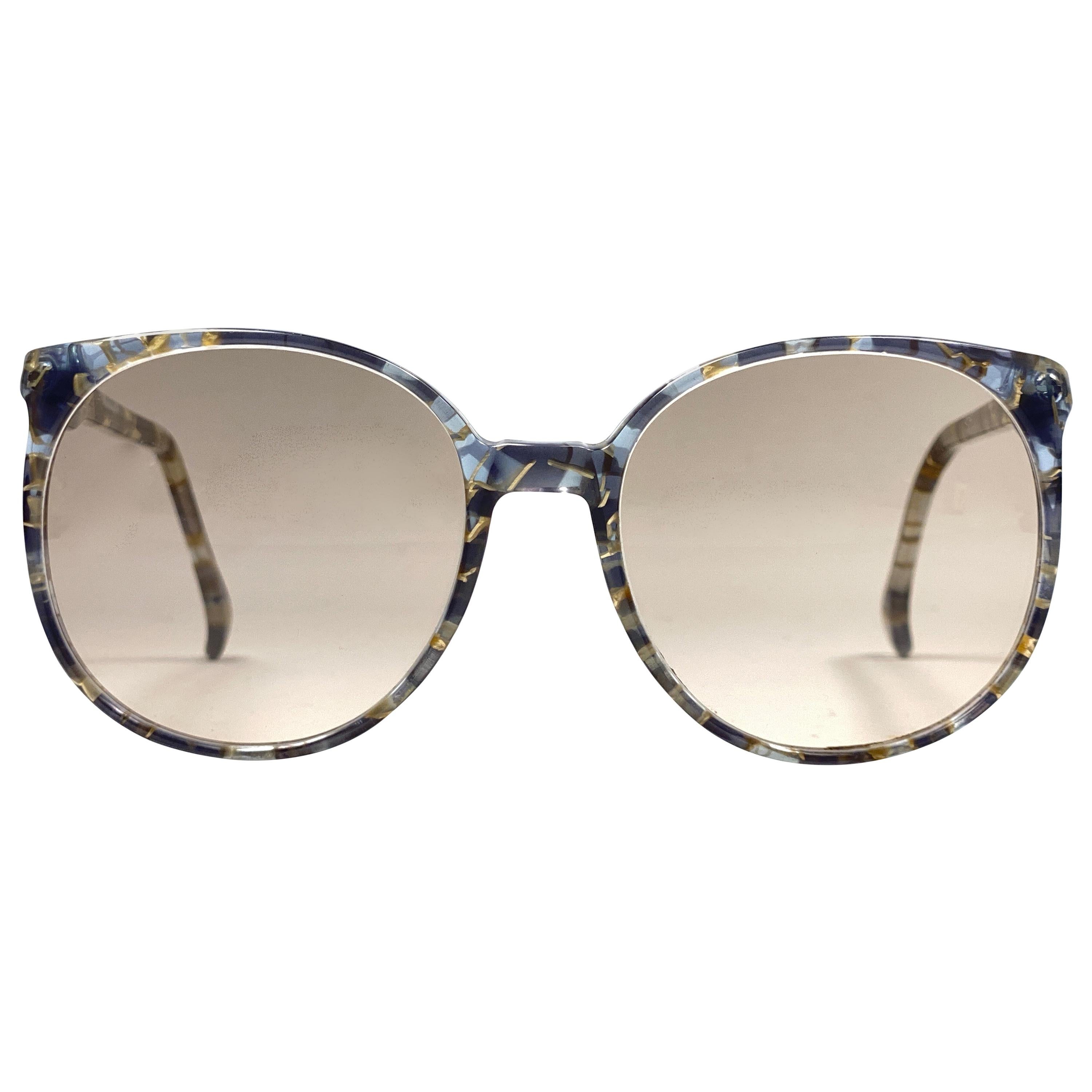Vintage Oliver Goldsmith " PRESTON " 5520 Oversized  Made in England Sunglasses For Sale