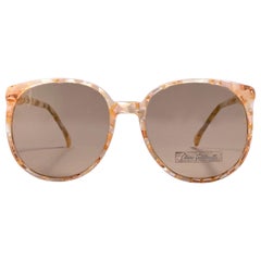 Vintage Oliver Goldsmith " Preston " Made in England 1970's Oversized Sunglasses