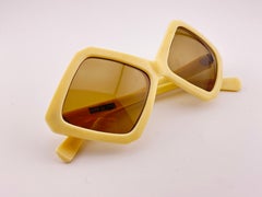 Lunettes de soleil vintage Oliver Goldsmith de forme rhombique, années 1960, fabriquées en France