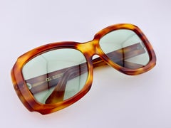 Gafas de sol vintage Oliver Goldsmith con montura robusta de carey Made In England