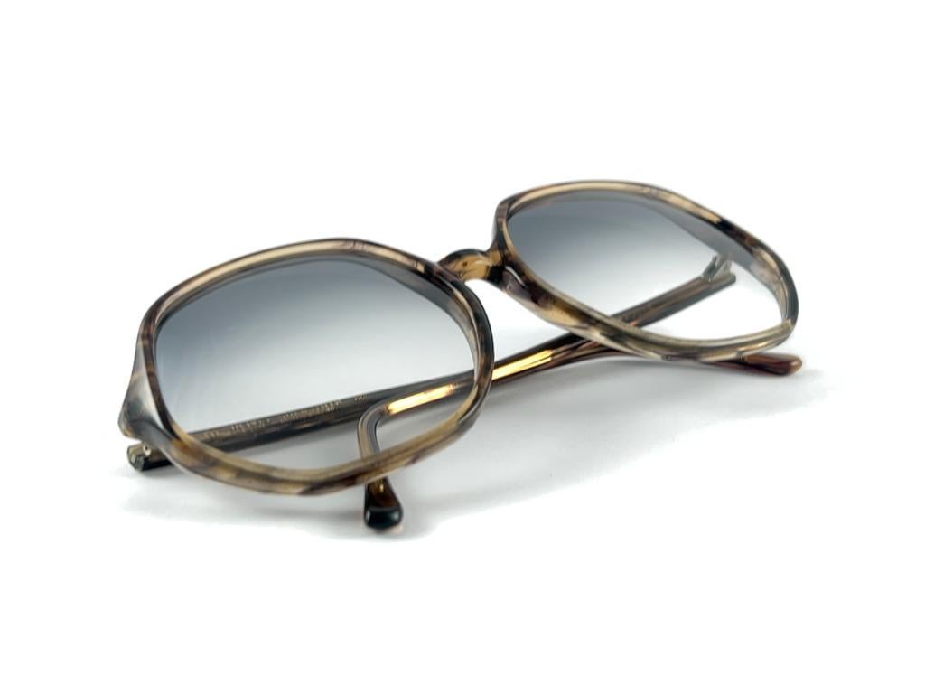 Vintage Oliver Goldsmith Toosday Oversized Tortoise Made In England Sunglasses For Sale 6
