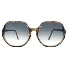 Gafas de sol vintage Oliver Goldsmith Toosday Oversized Tortoise Made In England