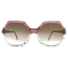 Vintage Oliver Goldsmith " YATTON " Oversized Translucent  England Sunglasses