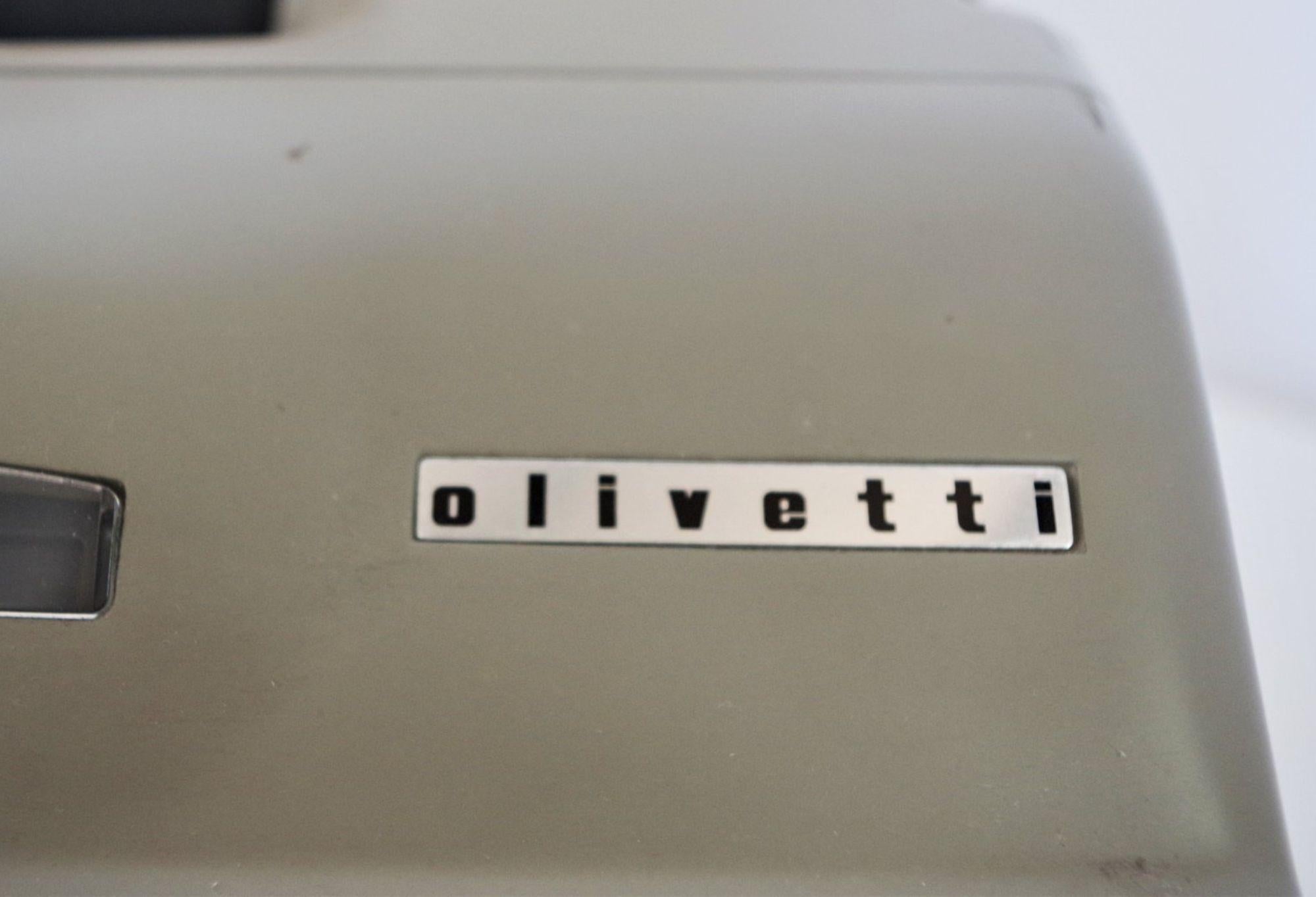 Calculadora vintage Olivetti Divisumma 14 - Obra maestra mecánica icónica de los años 40 en venta 4