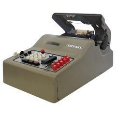 Vintage Olivetti Divisumma 14 Taschenrechner - ikonischen 1940er Jahre mechanische Meisterwerk