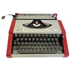 Used Olivetti Portable Typewriter Model Roma 1984