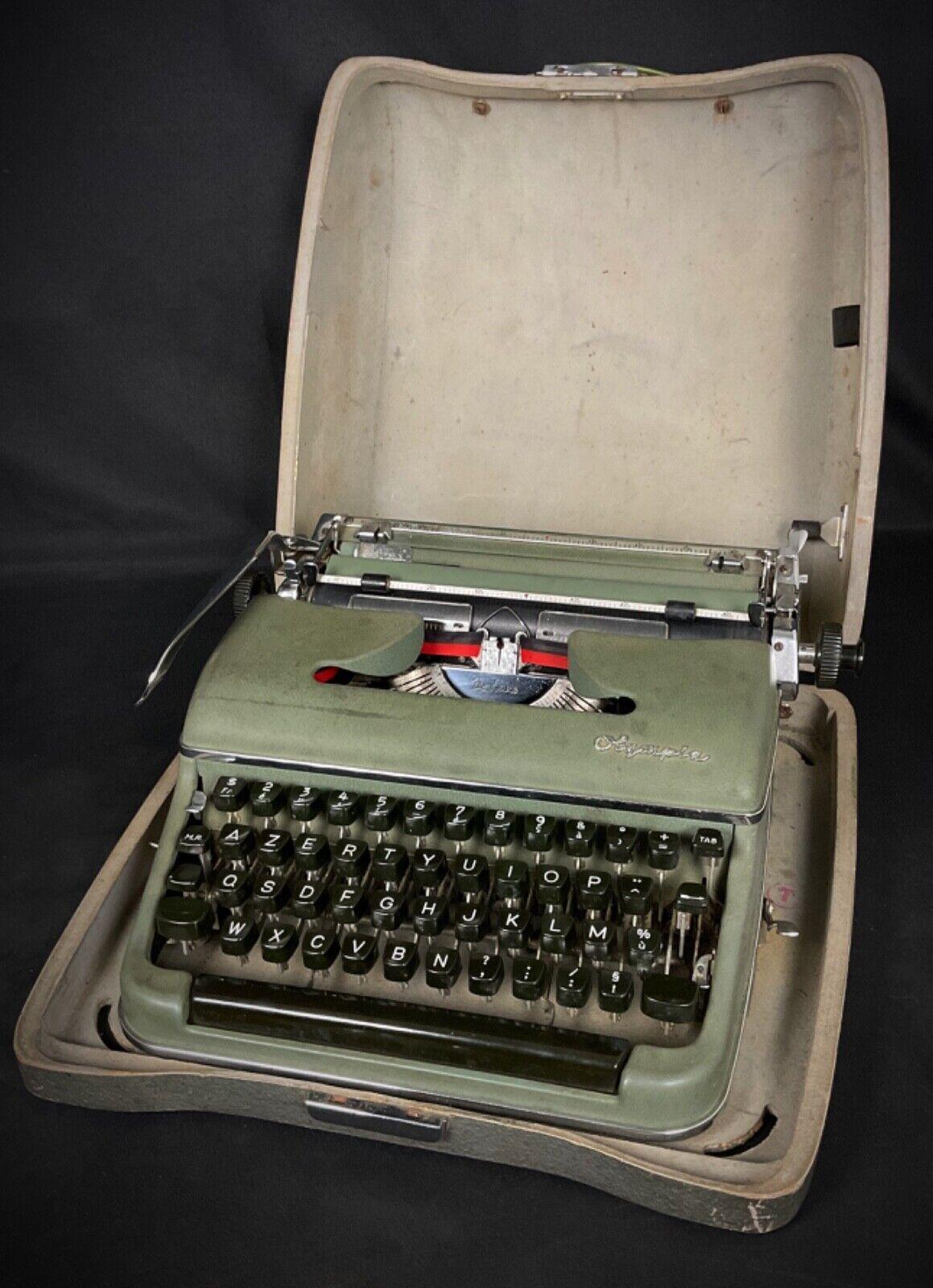 Vintage Olympia SM3 Schreibtischschreibtischschreibtisch, 1953, AZERTY Keyboard, Deutschland - 2Y525 im Angebot 2