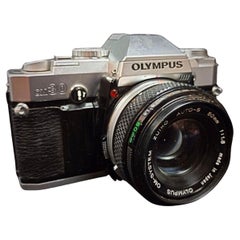 Vintage Olympus OM System Camera with Zuiko 50mm 1:1.8 Lens - 2Y211