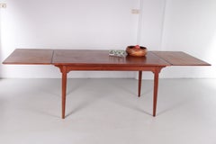 Vintage Omann Jun Møbelfabrik Extendable Dining Table by Gunni Omann, 1960s