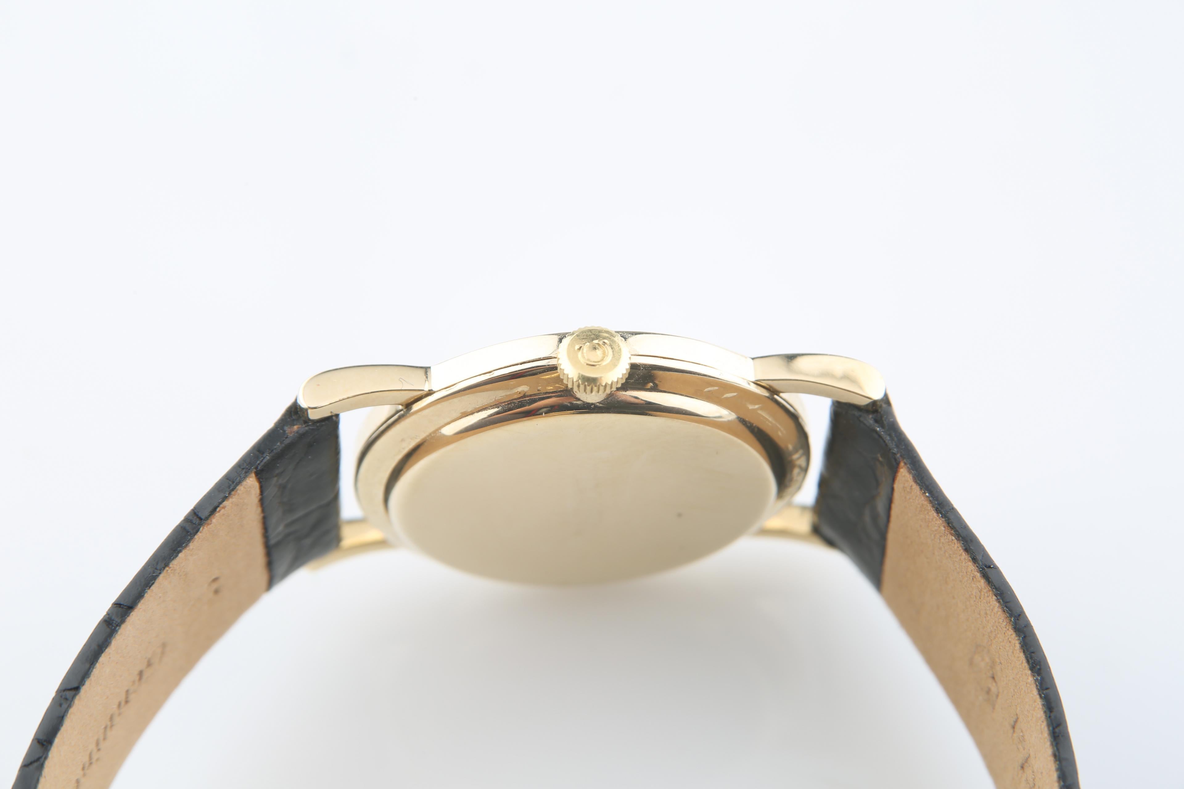 omega 14k gold watch vintage