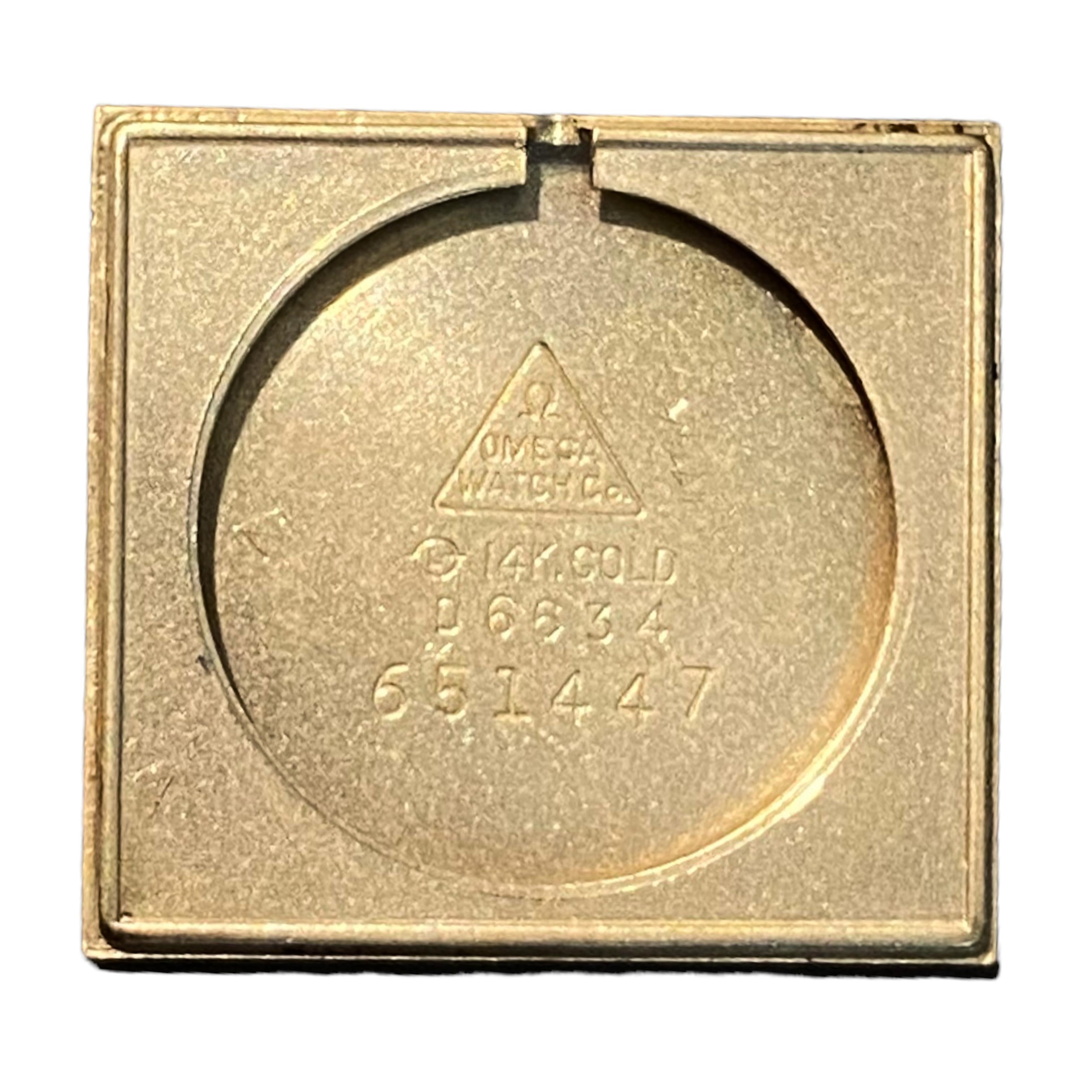 Orologio d'epoca Omega in oro giallo 14K 1