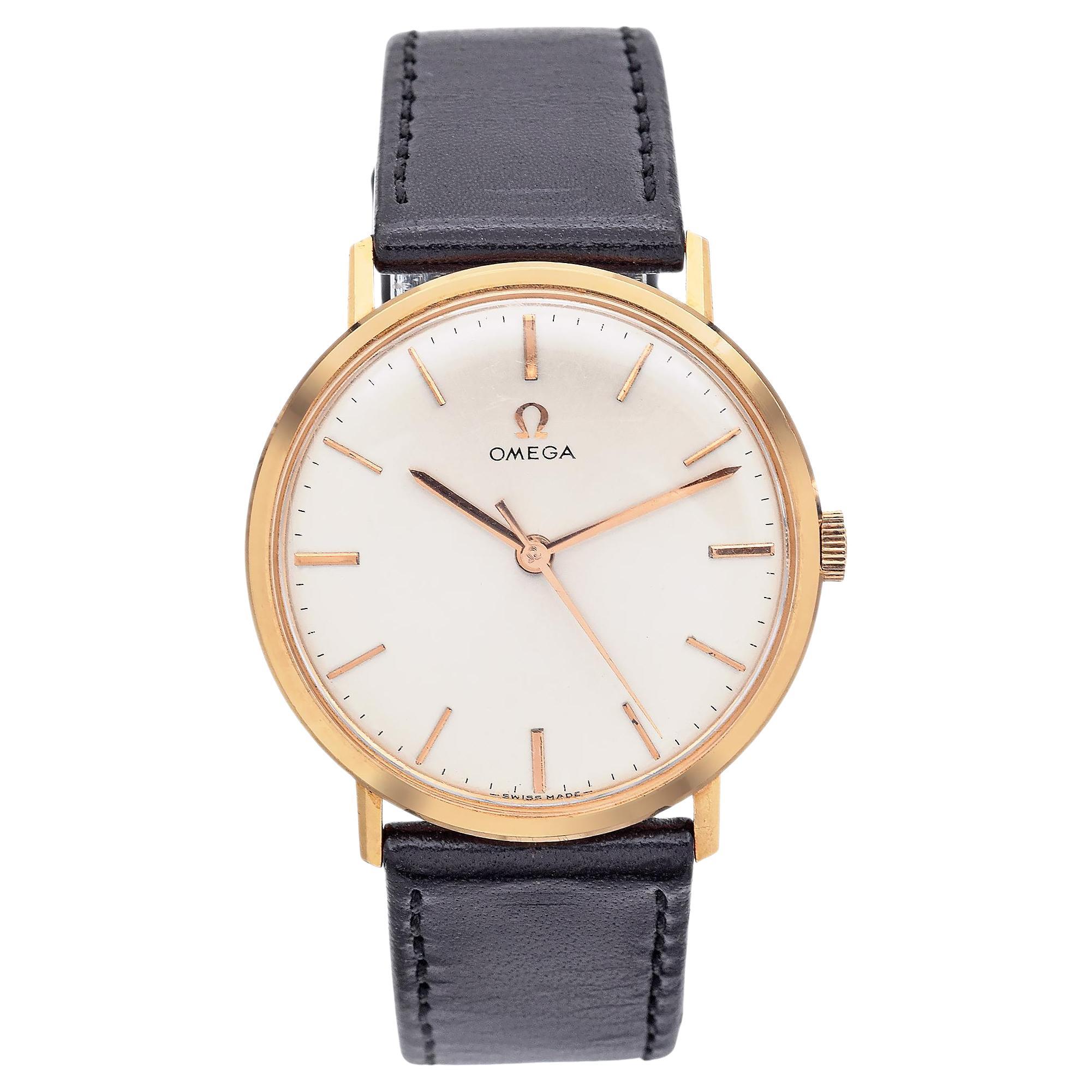 Omega dress watch mens sales