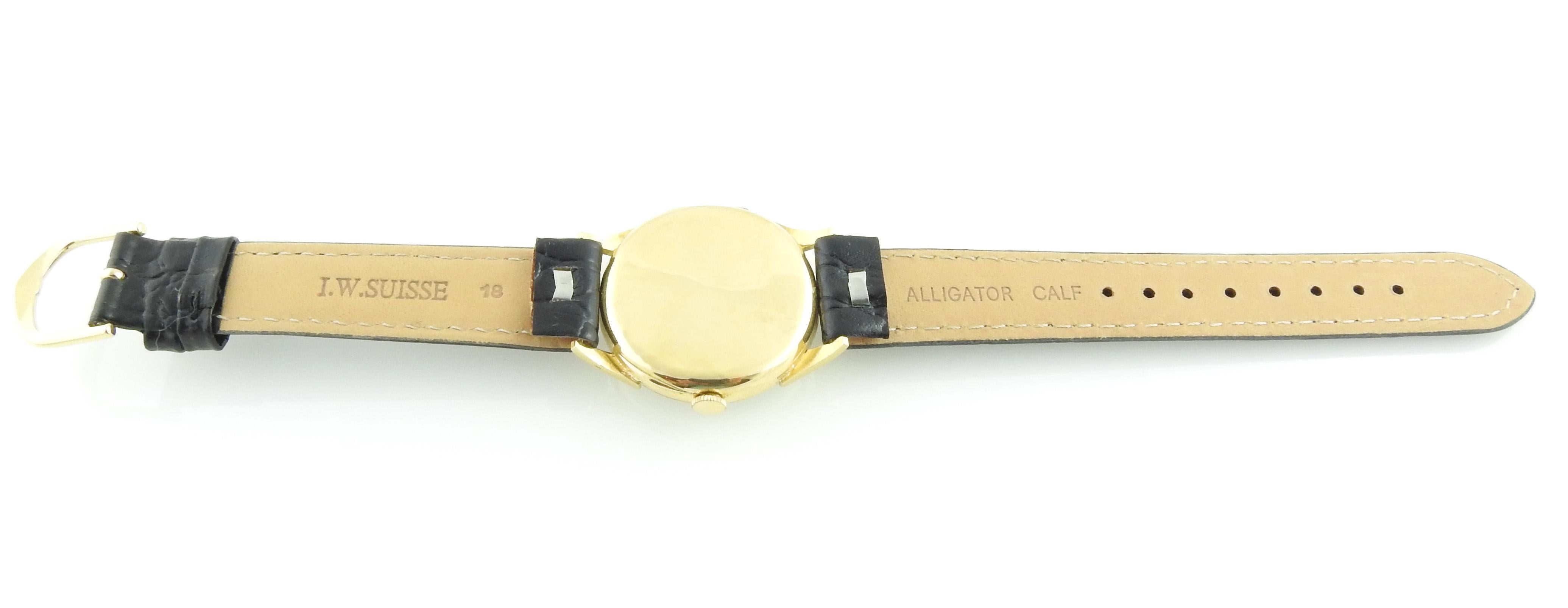 Vintage Omega 18K Yellow Gold Automatic Men's Watch White Dial 2