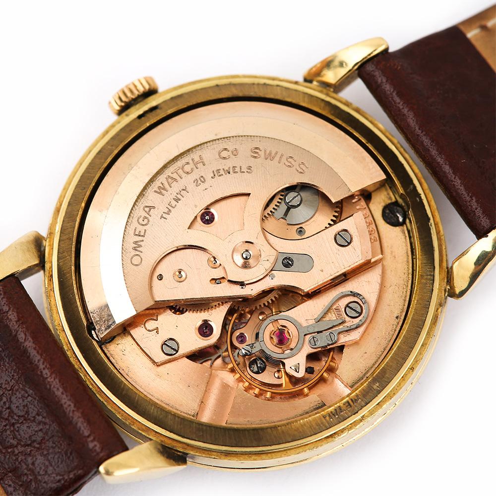 Vintage Omega 18 Karat Gold Cal.501 20j Automatic circa 1956 in ...