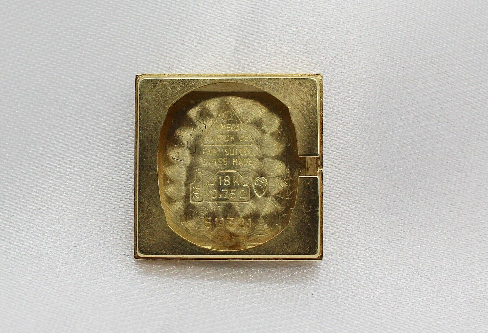 Vintage Omega 18k Gelbgold Damenuhr 17mm - 45.0g Vintage im Angebot 2
