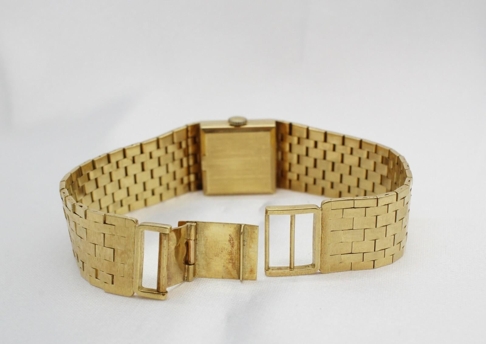 Vintage Omega 18k Gelbgold Damenuhr 17mm - 45.0g Vintage im Angebot 6