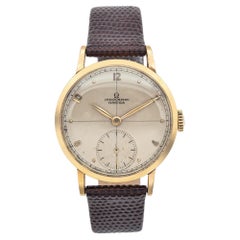 Vintage Omega 30T2RG Chronometre 18k Yellow Gold Hand Wind Men's Watch