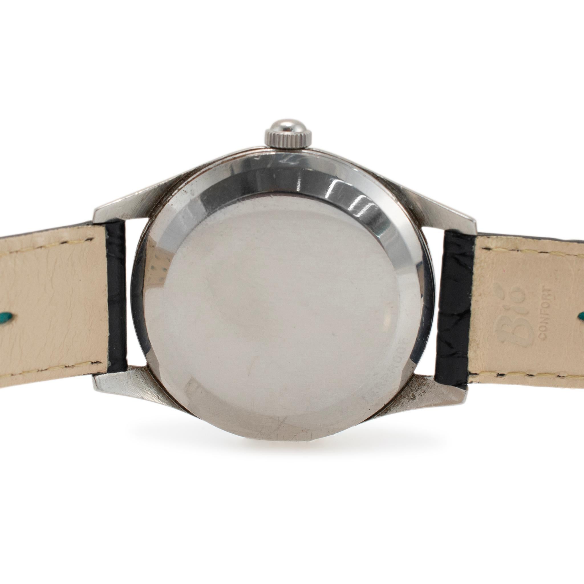  Omega 34MM 284 montre vintage à remontage manuel en acier inoxydable Unisexe 