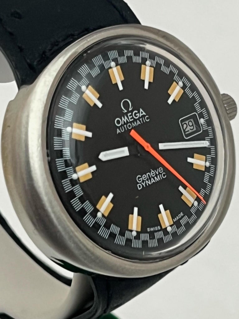 Vintage Omega Automatic Genève Dynamic For Sale at 1stDibs