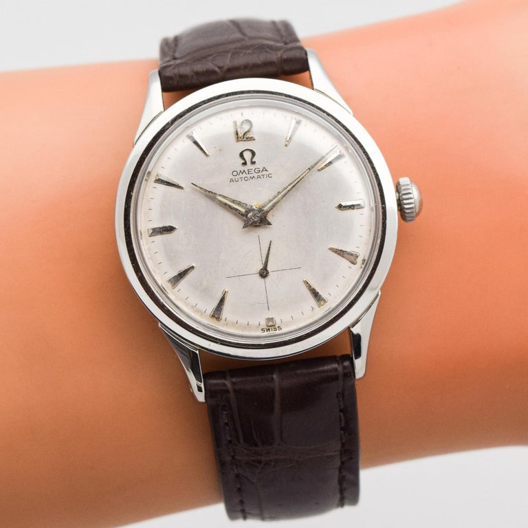 Vintage Omega Automatic Reference FX6040 Stainless Steel ...