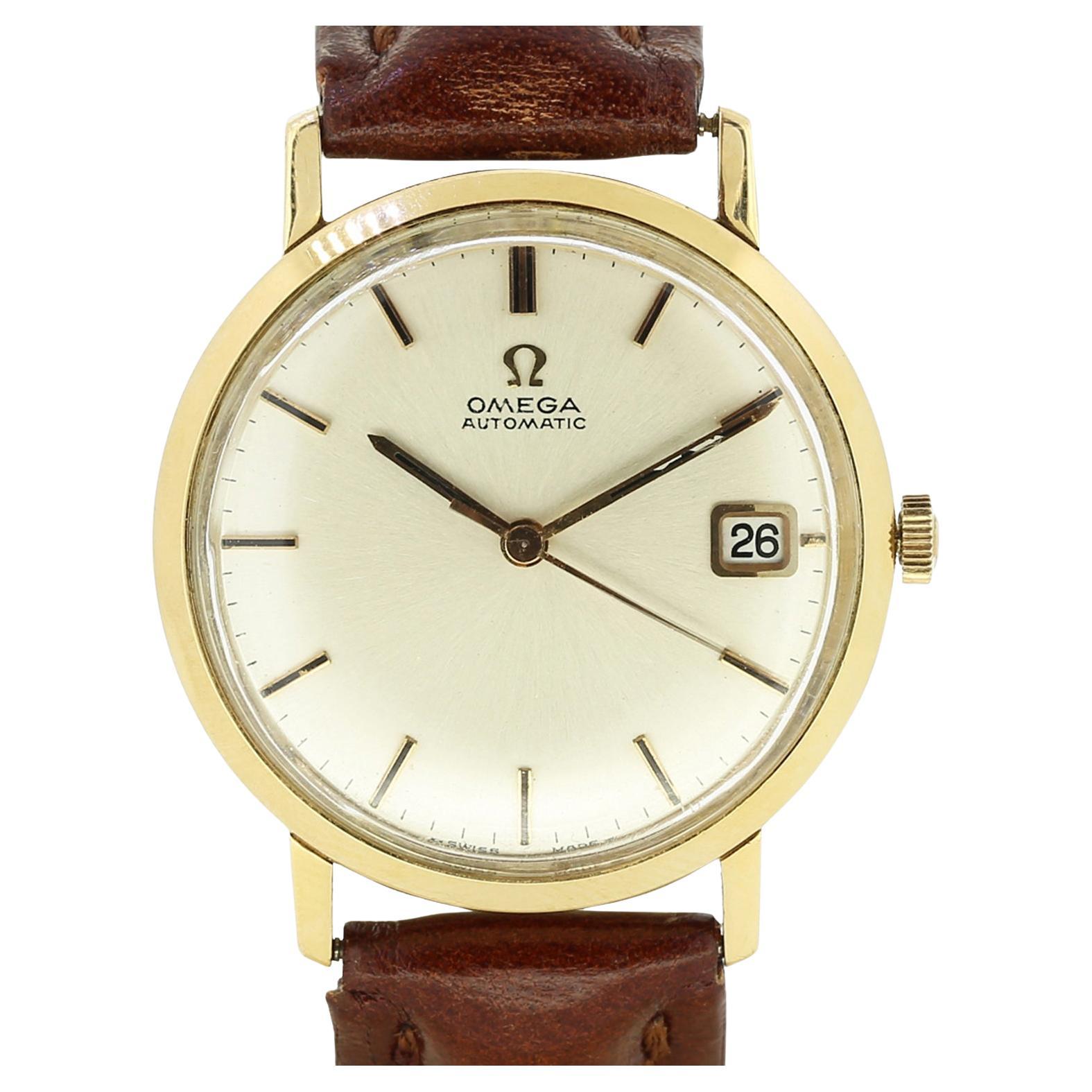 Montre-bracelet automatique Omega vintage en vente
