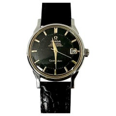 Vintage Omega Black Dial Constellation Watch