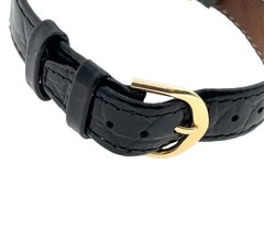 Orologio da polso automatico Omega "Bumper" vintage, cassa in oro giallo 18 carati