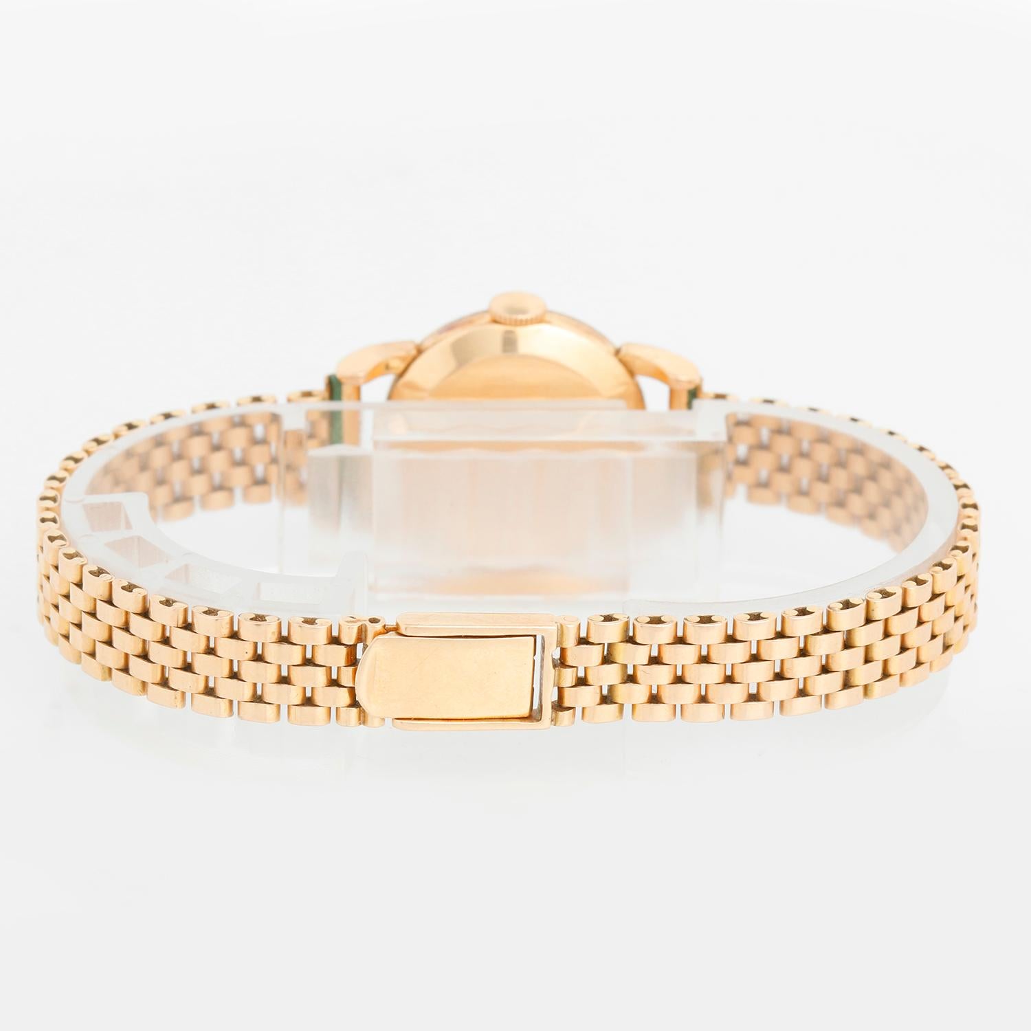 Vintage Omega Classic 18K Roségold Damenuhr, Vintage 1