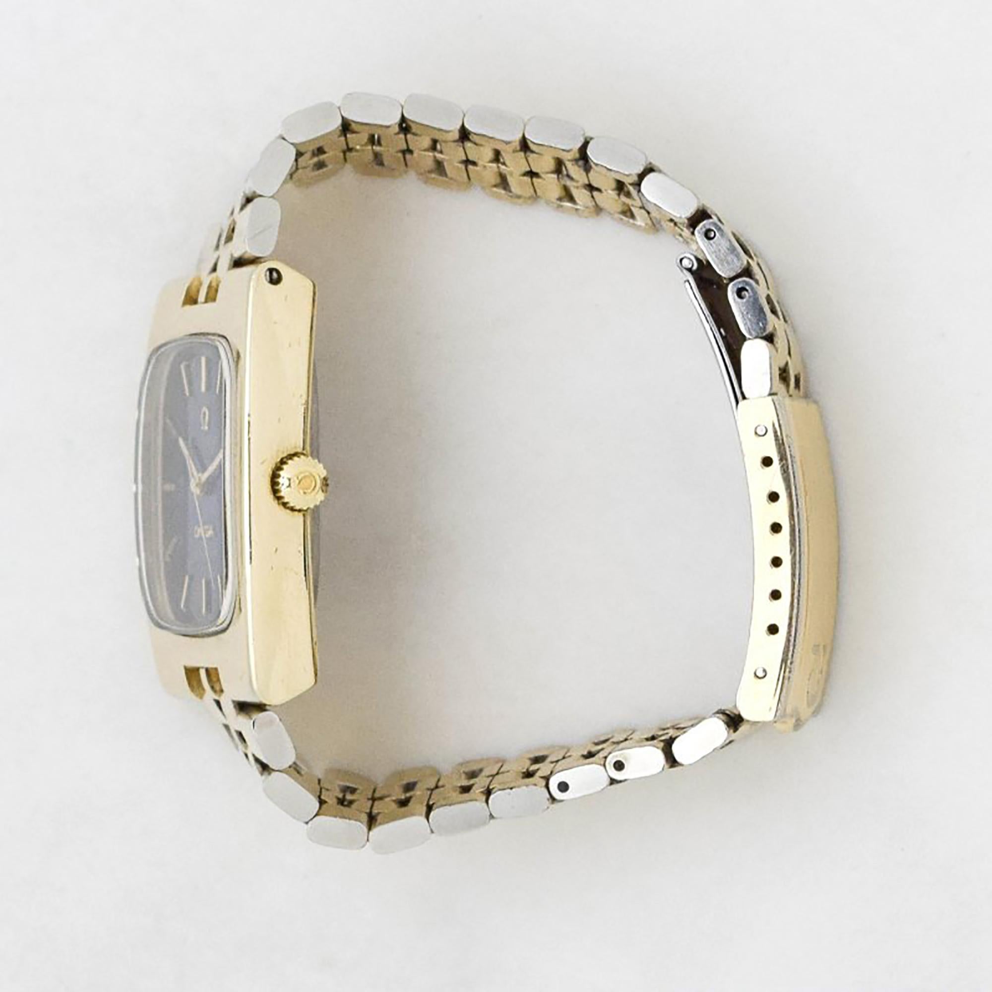 Vintage Omega Constellation 14 Karat Yellow Gold Filled Watch, 1971 In Excellent Condition For Sale In Beverly Hills, CA
