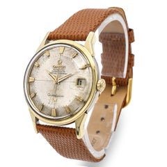 Vintage Omega Constellation Automatic Chronometer Pie Pan Dial Watch