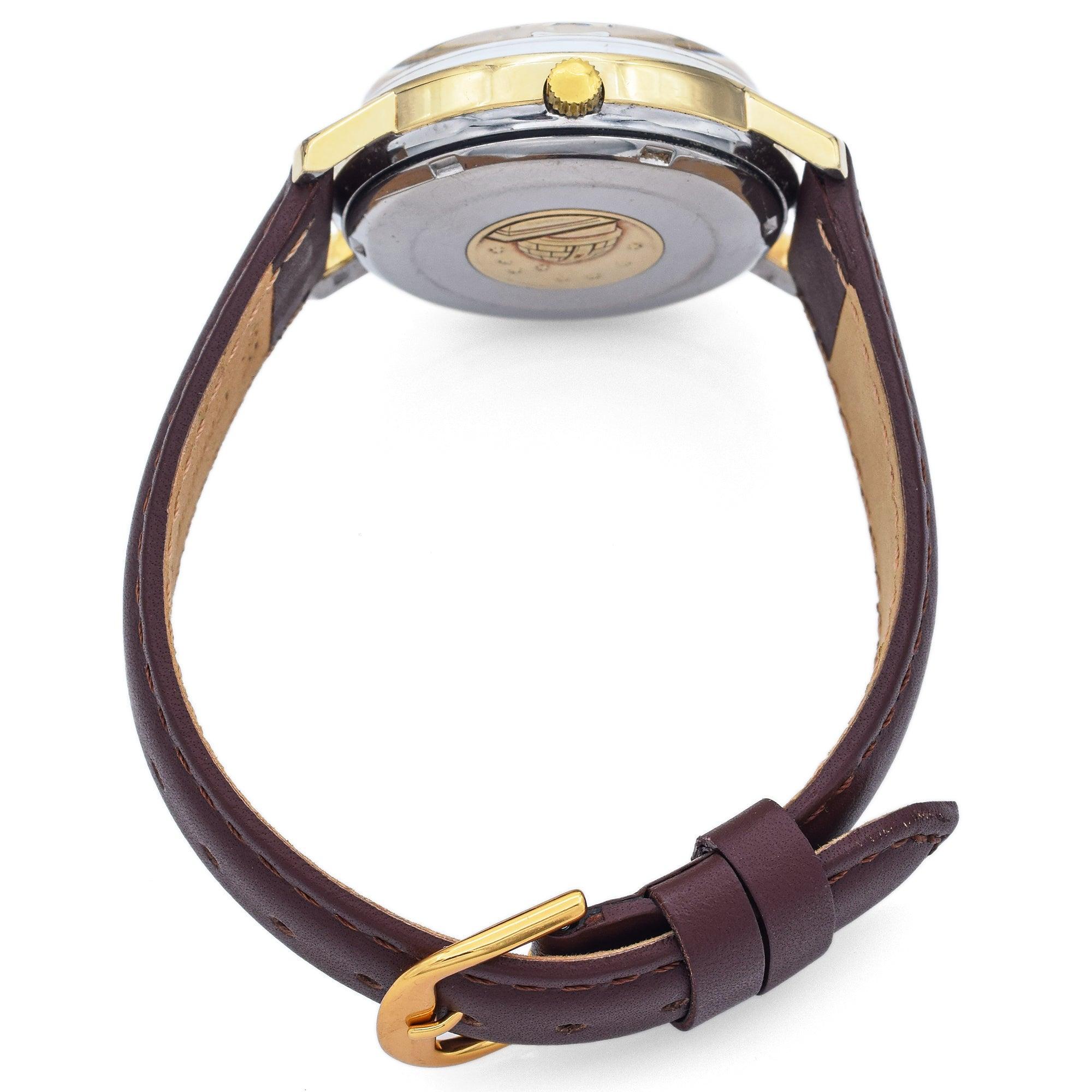  Montre Vintage Omega Constellation GP/Steel Cal 751 Automatic Men's Watch Ref 168016 Pour hommes 