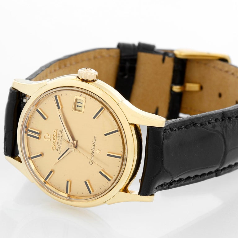Vintage Omega Constellation Men's Watch For Sale at 1stDibs