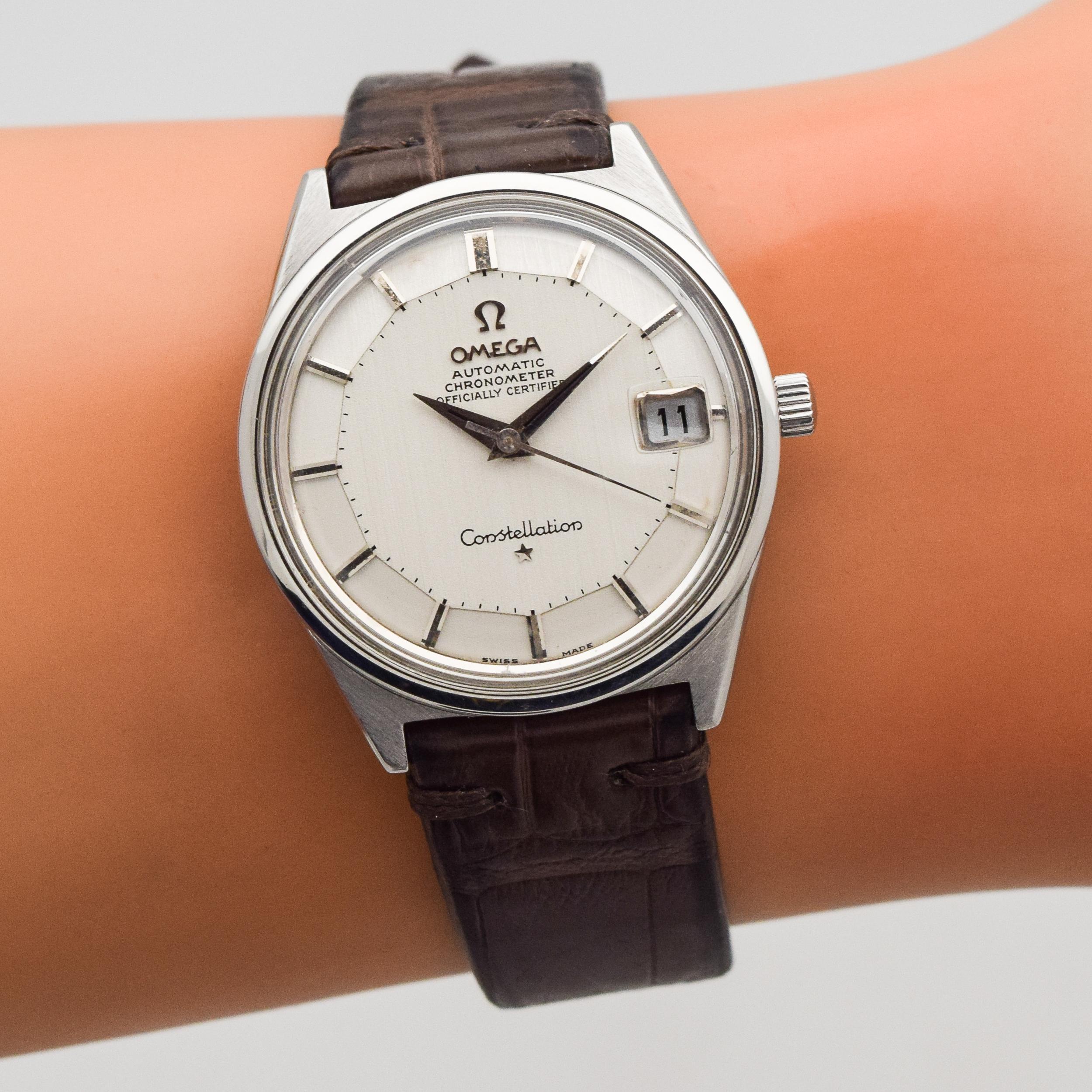Vintage Omega Constellation Pie-Pan Reference 168.025 Watch, 1969 For Sale 1