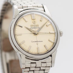 Vintage Omega Constellation Reference 14381-11-SC Stainless Steel Watch, 1961