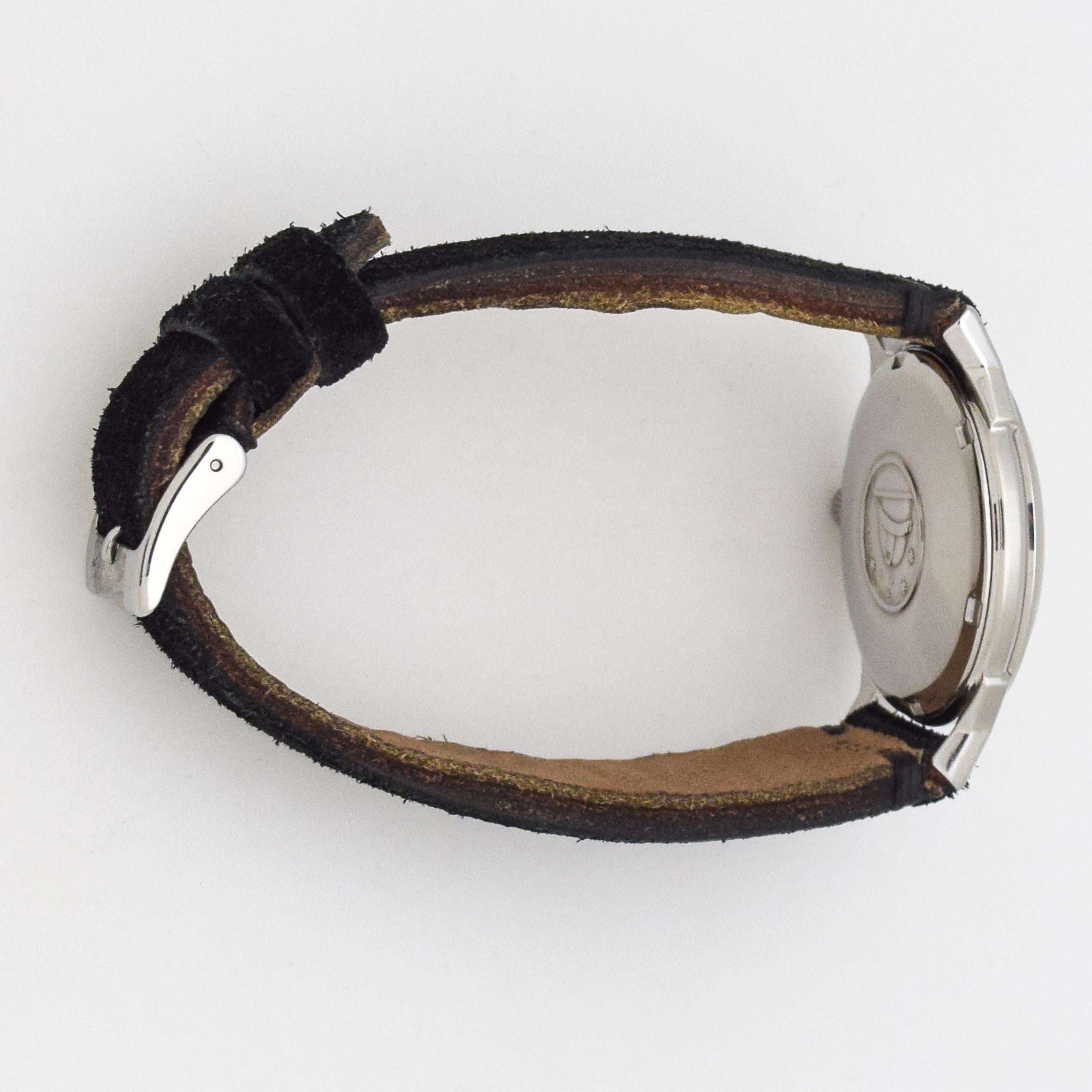 Vintage Omega Constellation Stainless Steel Watch, 1963 In Excellent Condition In Beverly Hills, CA
