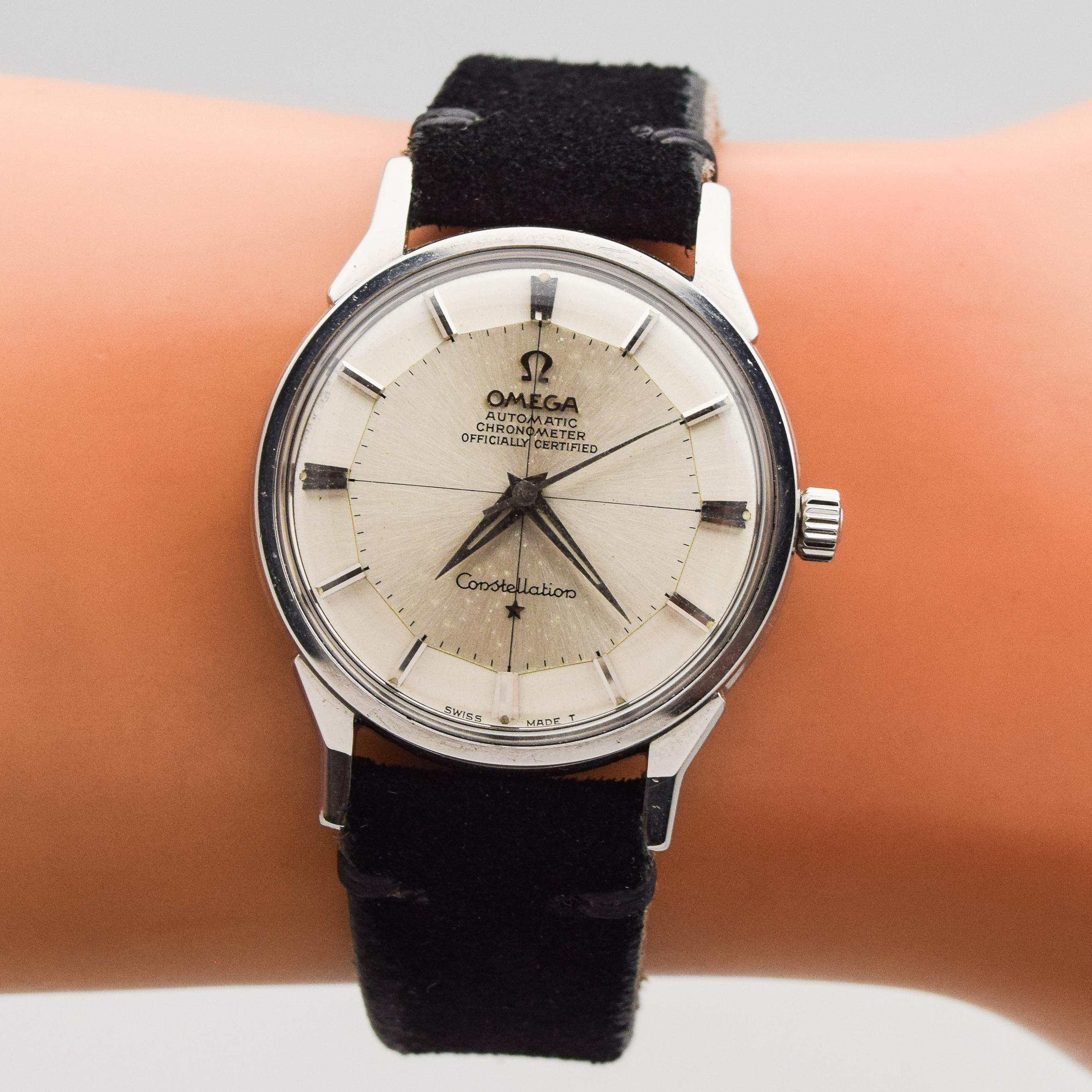 Vintage Omega Constellation Stainless Steel Watch, 1963 1