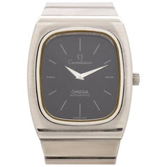Retro Omega Constellation Stainless Steel Watch, 1973