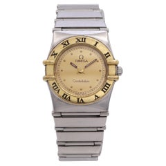 Vintage Omega Constellation Two Tone Ladies Quartz Watch