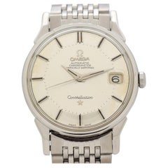 Retro Omega Constellation with Pie Pan Dial Stainless Steel Watch, 1966