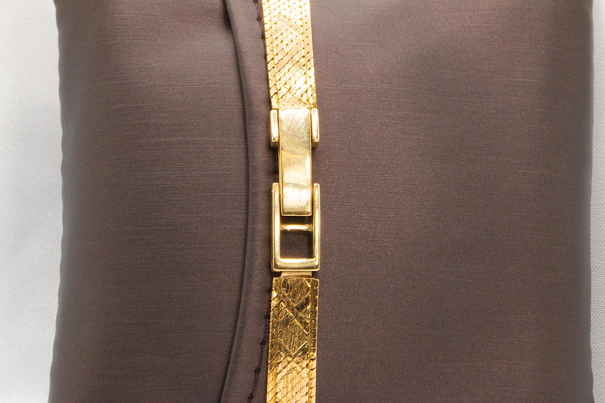 Vintage Omega De Ville 0.75 ctw. Diamonds 18k Yellow Gold Manual Wind Watch 7
